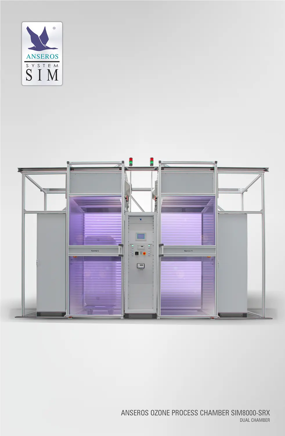 ANSEROS ozone process chamber SIM8000-SRX