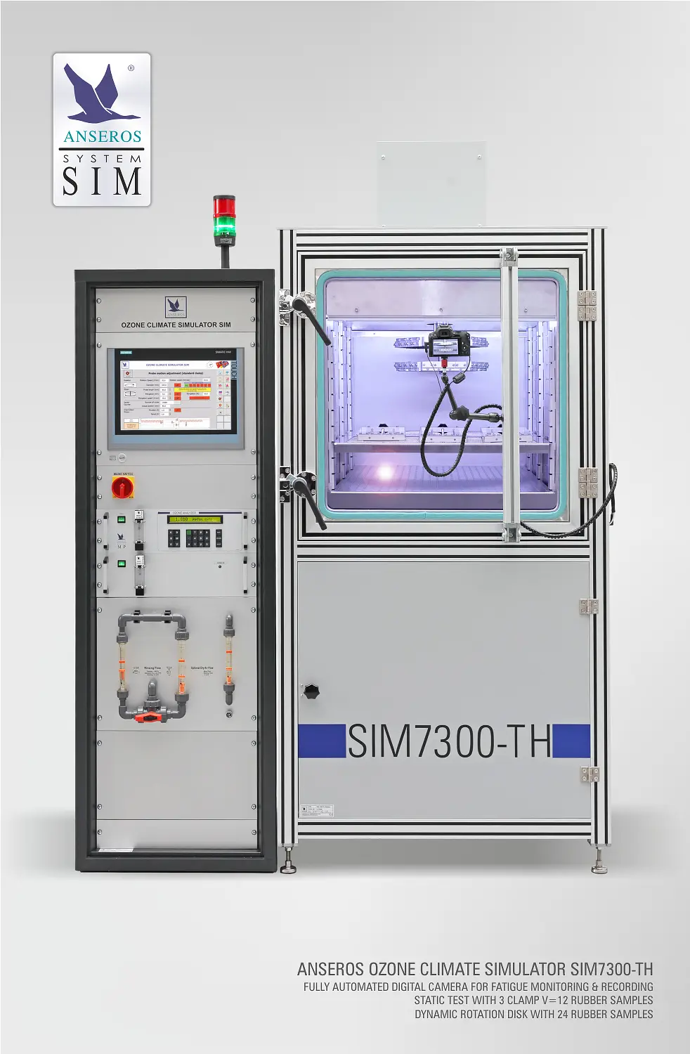 ANSEROS ozone test chamber SIM7300-TH